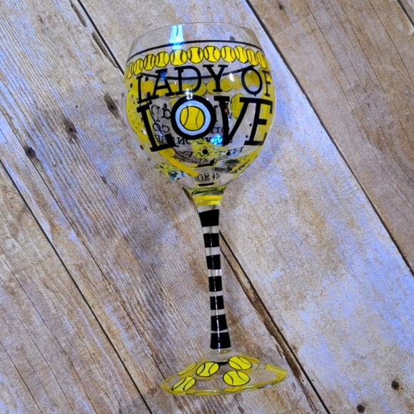 Other - Tennis Wine Glass